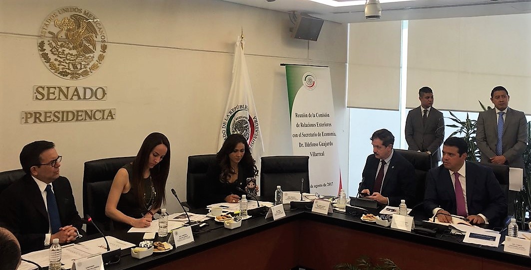 La renegociación del TLCAN podrá concluir en enero de 2018: Guajardo