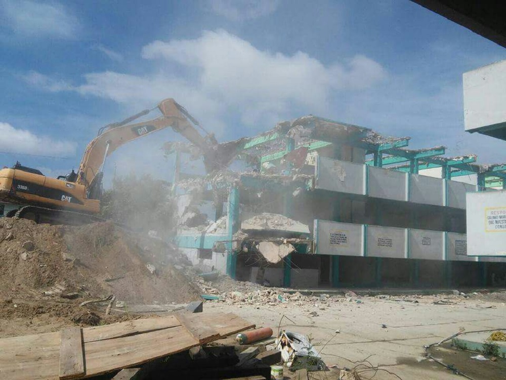 Demuelen secundaria en Coatzacoalcos