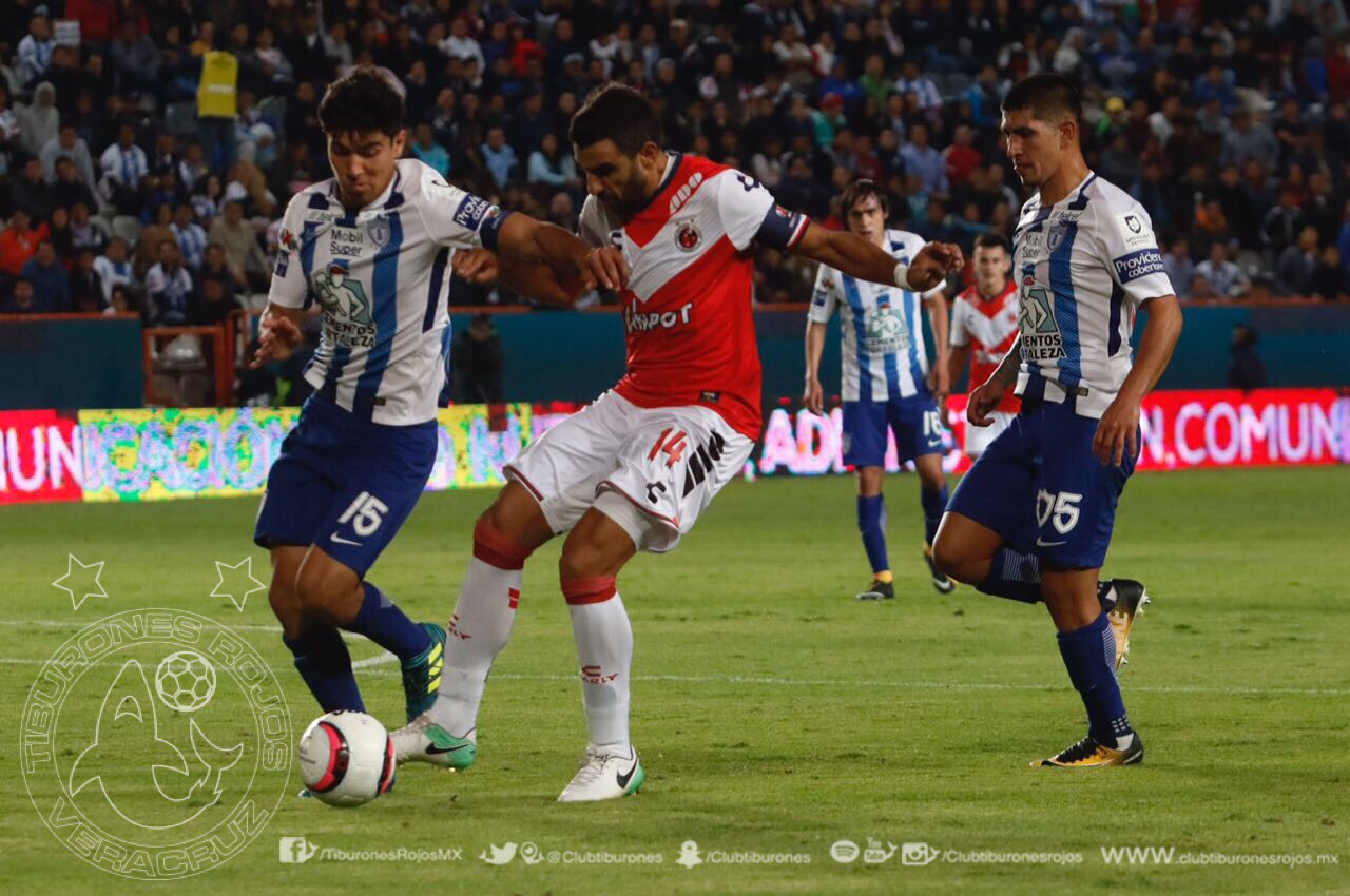 Los Tiburones Rojos perdieron ante los Tuzos en Pachuca