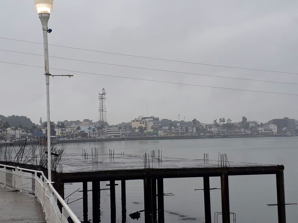 Saldo blanco en Tuxpan durante paso de Franklin