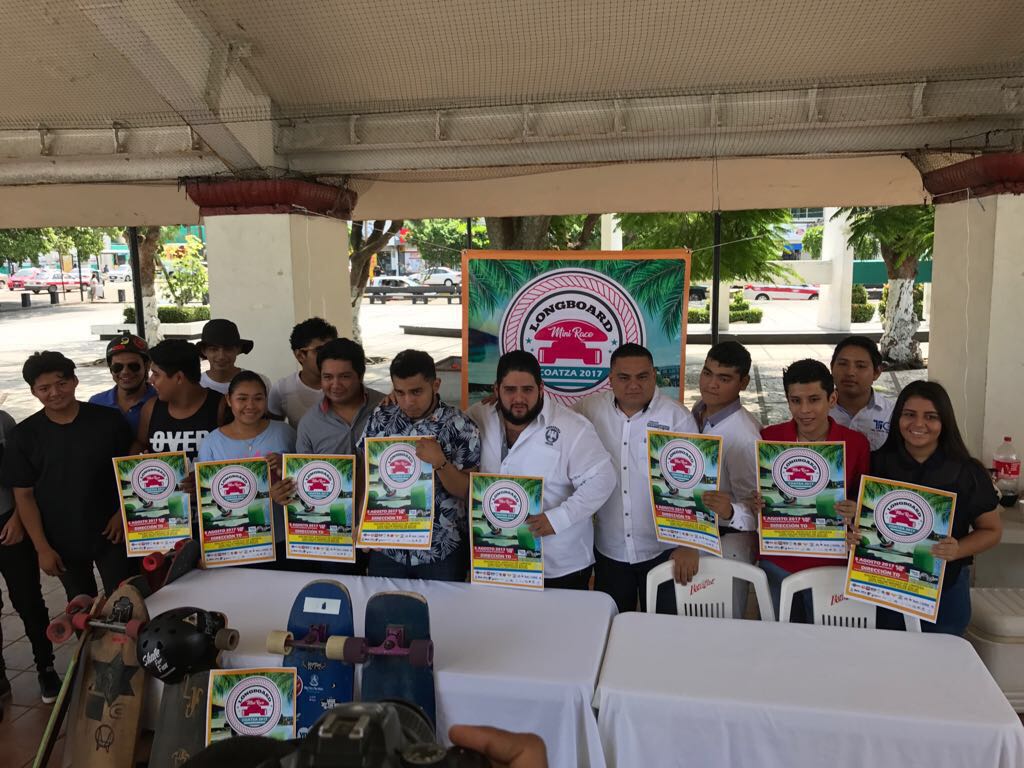 Asociaciones civiles invitan a jóvenes a participar en evento de “Long Board”