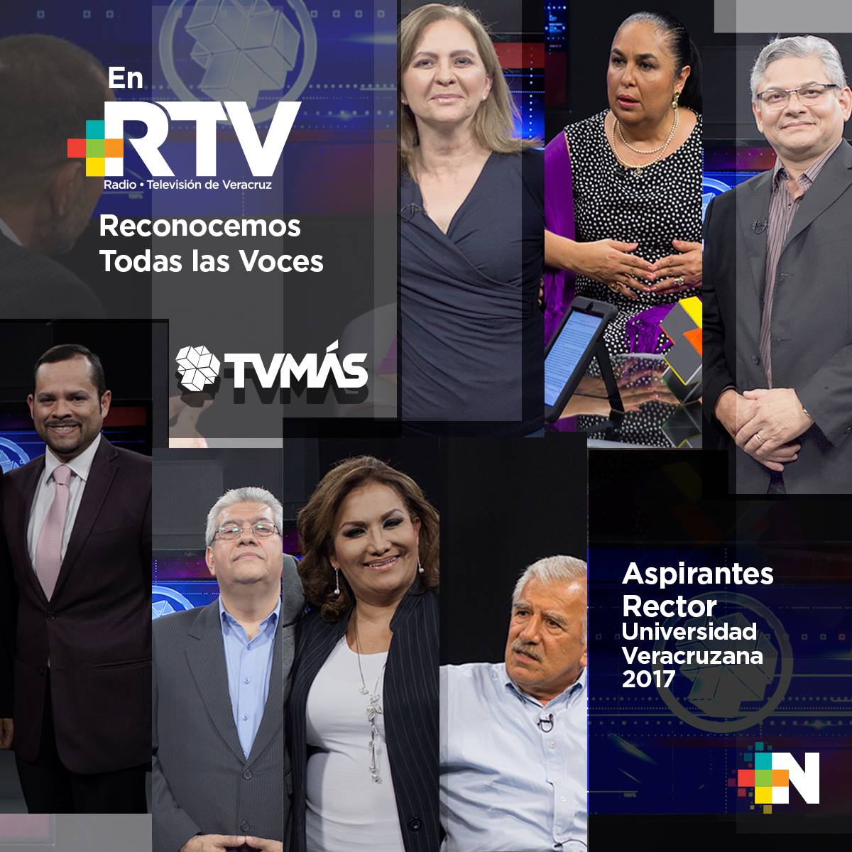 Todos los aspirantes a la rectoría de UV compartieron su proyecto con la ciudadanía a través de RTV