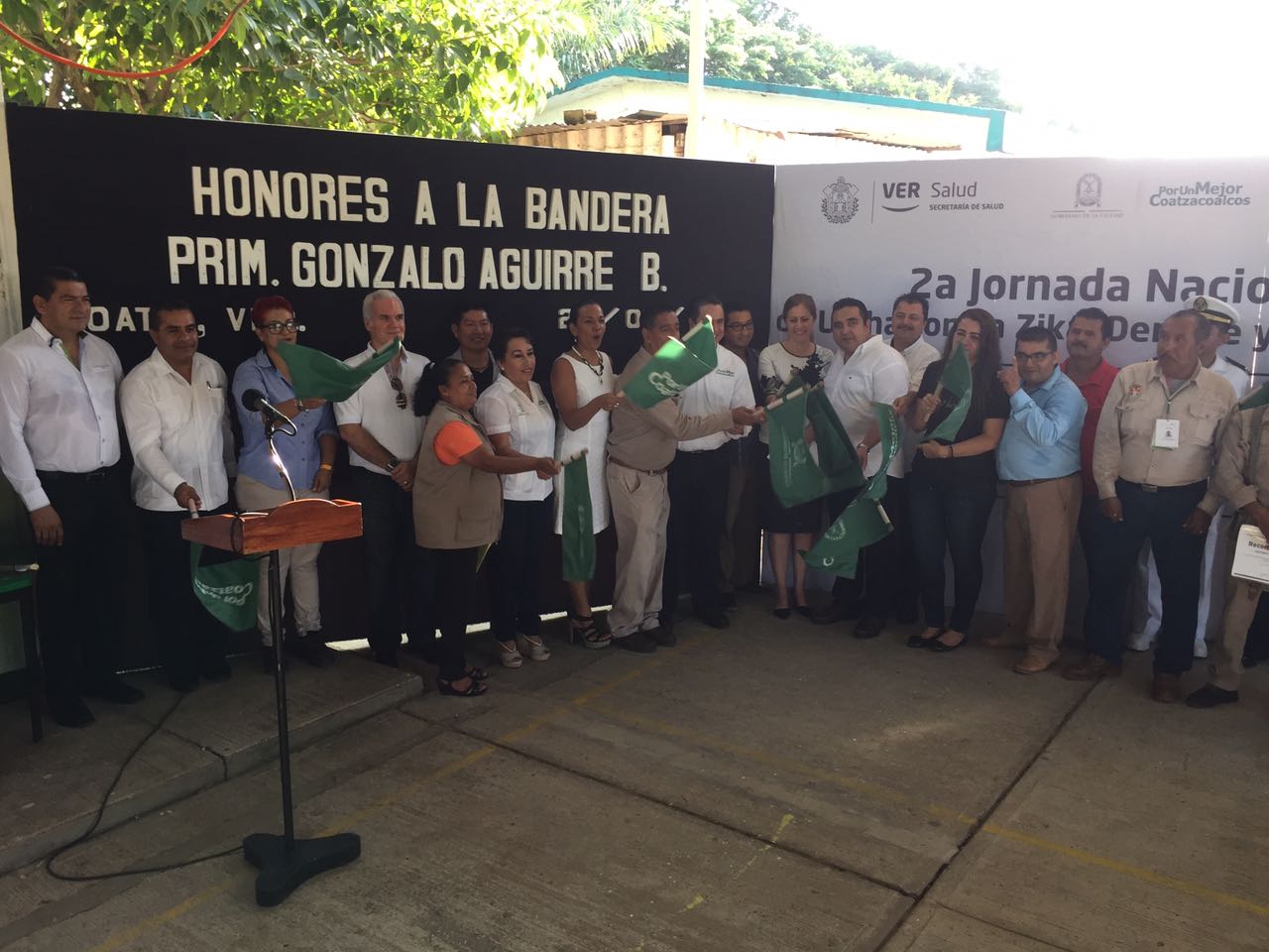 Inicia segunda jornada nacional de lucha contra el dengue, zika y chikungunya en el sur de Veracruz