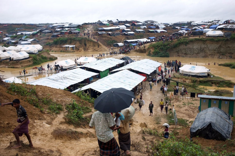ACNUR llama a aumentar el apoyo para los refugiados Rohingya en Bangladesh