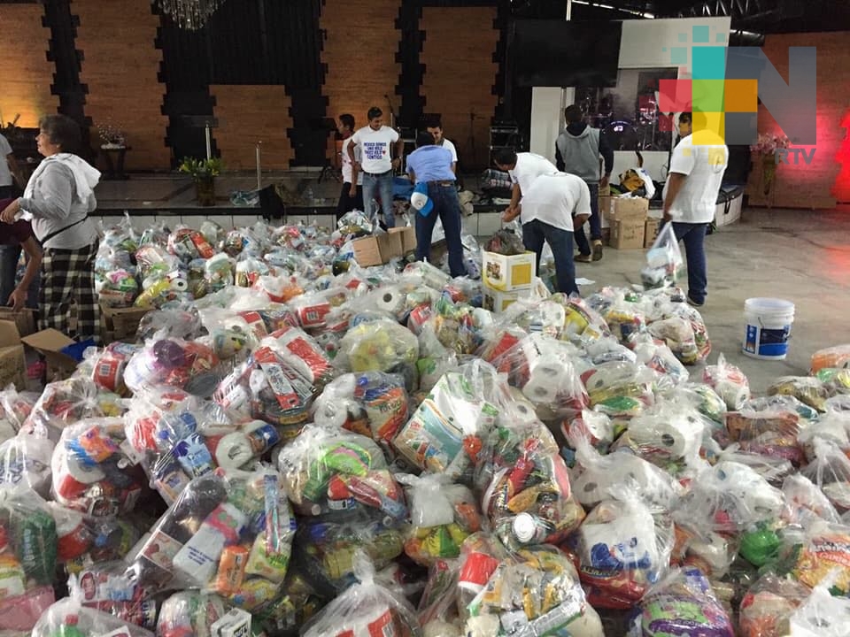 «Panuquenses en Acción» reúnen 30 toneladas de víveres para damnificados de Morelos