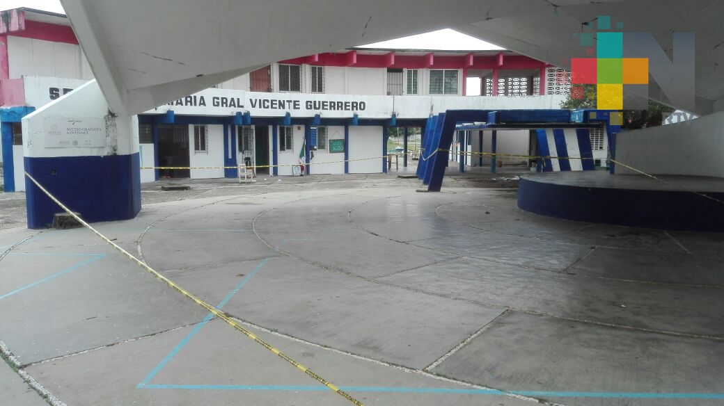 En Coatzacoalcos reanudarán clases en escuela dañada por sismos