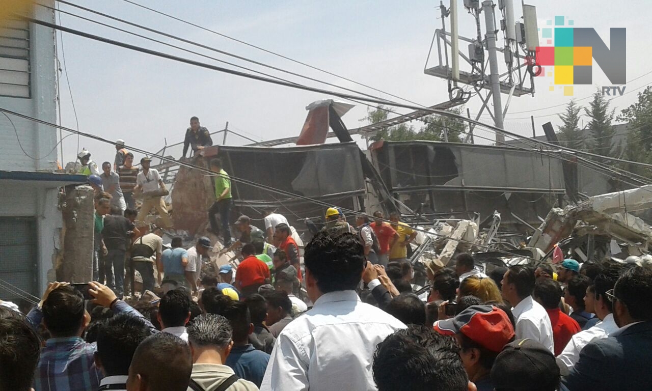 Más de 100 muertos por sismo en Morelos, CDMX, EDOMEX y Puebla