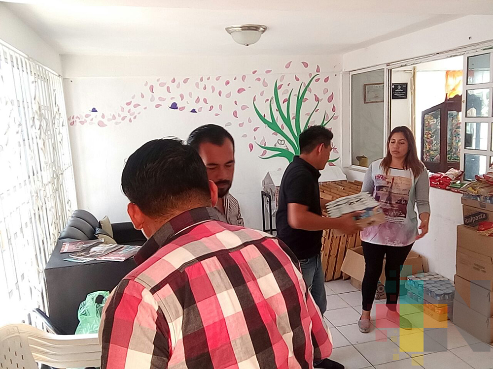 Grupo Ortiz instala centro de acopio de víveres para familias afectadas por sismo