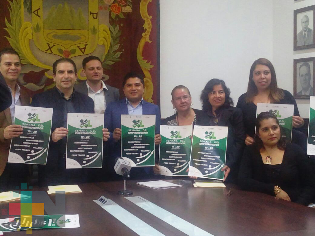 Ofrecerán empleos y tramitarán créditos en Semana del Emprendedor en Xalapa