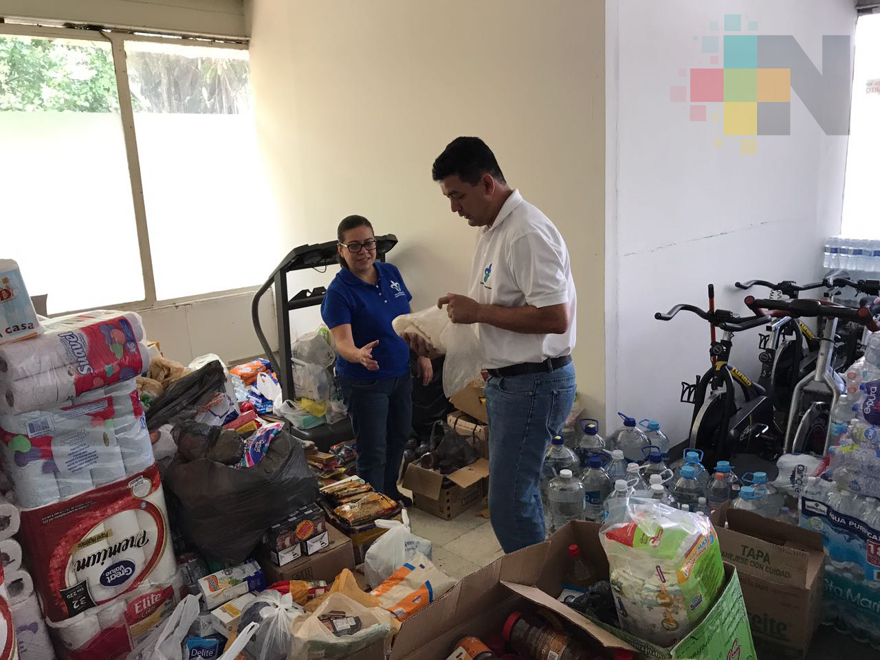 UV finalizará este viernes el acopio de víveres para damnificados de Oaxaca