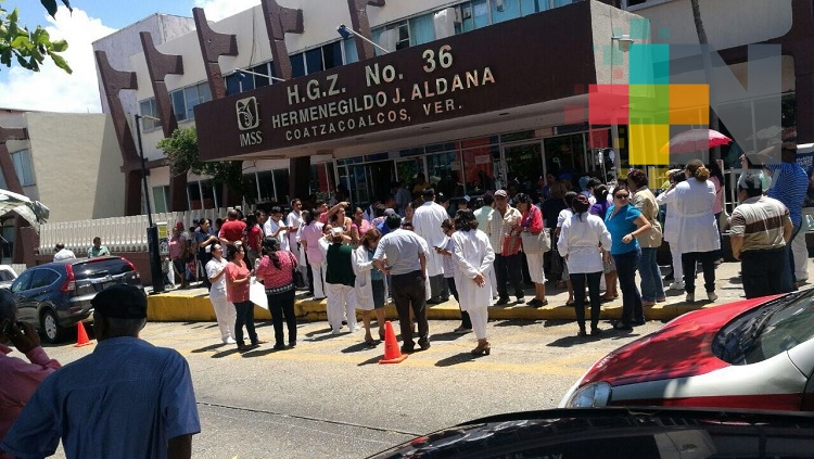Sin daños ni personas lesionadas en Coatzacoalcos tras sismo