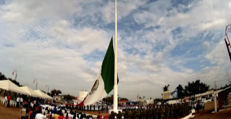 En Pánuco, la Sedena y el ayuntamiento inician los festejos alusivos al mes patrio