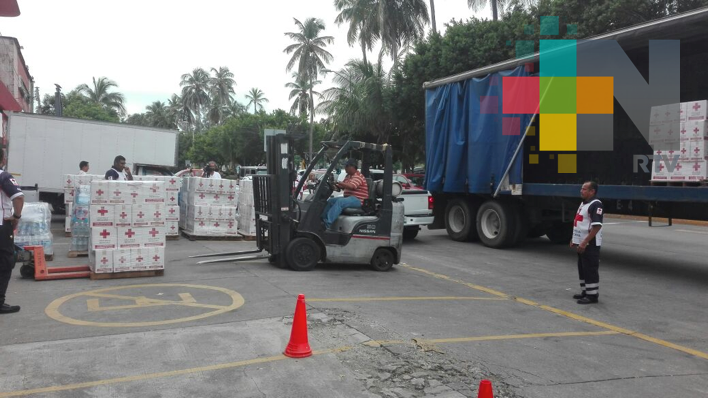Envía Veracruz el primer cargamento de ayuda para damnificados por sismo