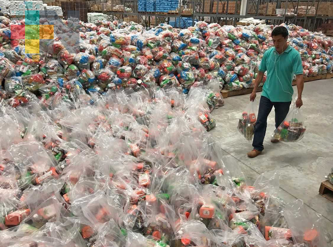 Distribuye Sedesol 500 toneladas de alimentos en Chiapas