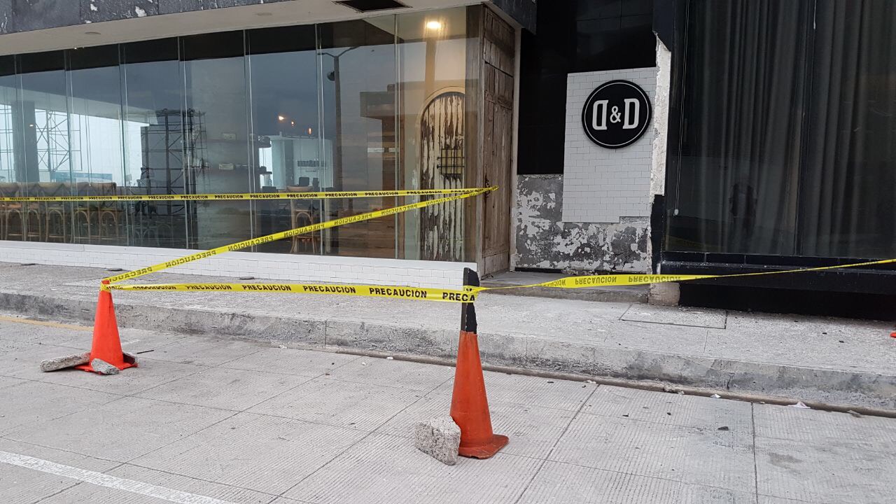 Afectaciones menores dejó el sismo en Boca del Río