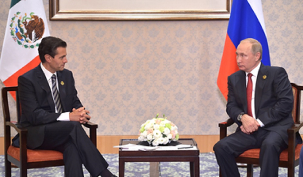 Enrique Peña Nieto se reúne con Vladimir Putin