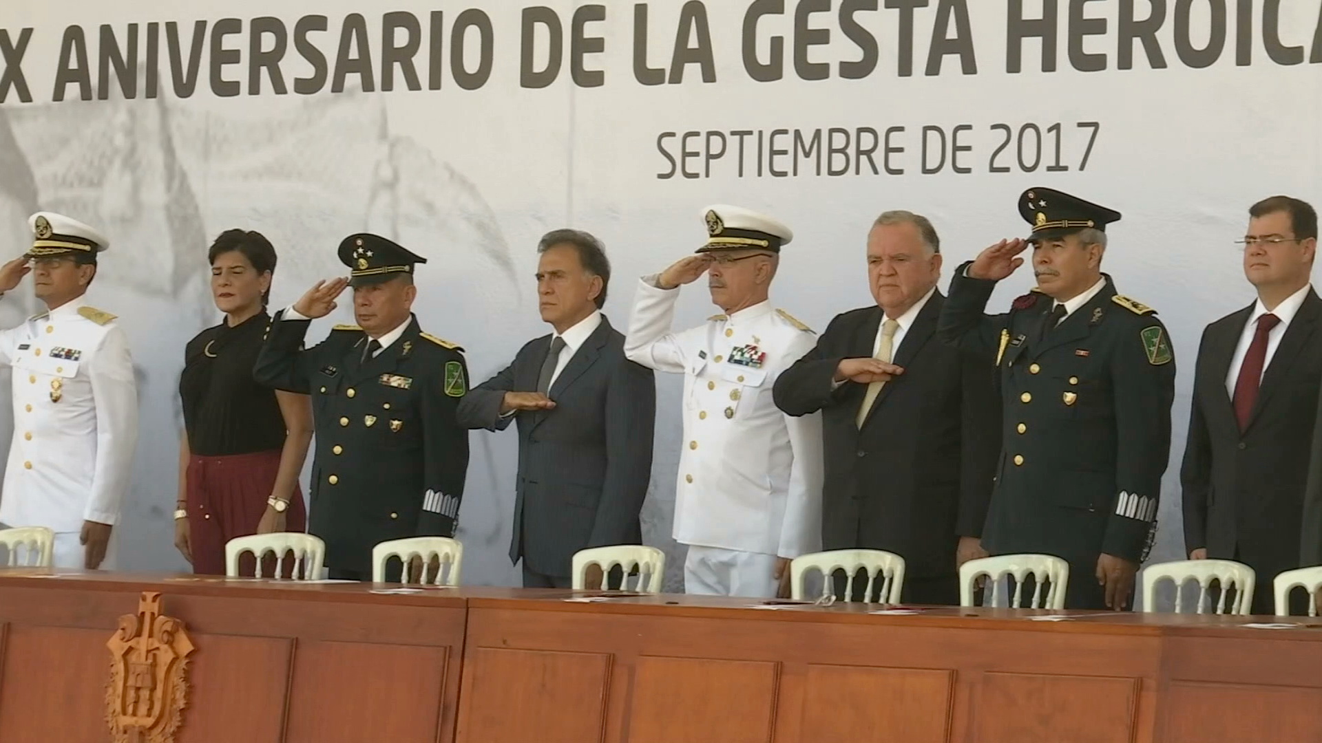 Llama el gobernador Yunes a recuperar valores que caracterizaron a los Niños Héroes