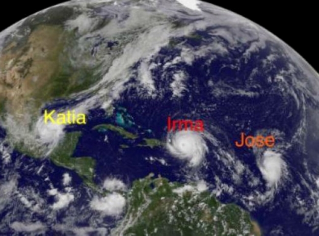 Además de Katia, José también se convierte en huracán