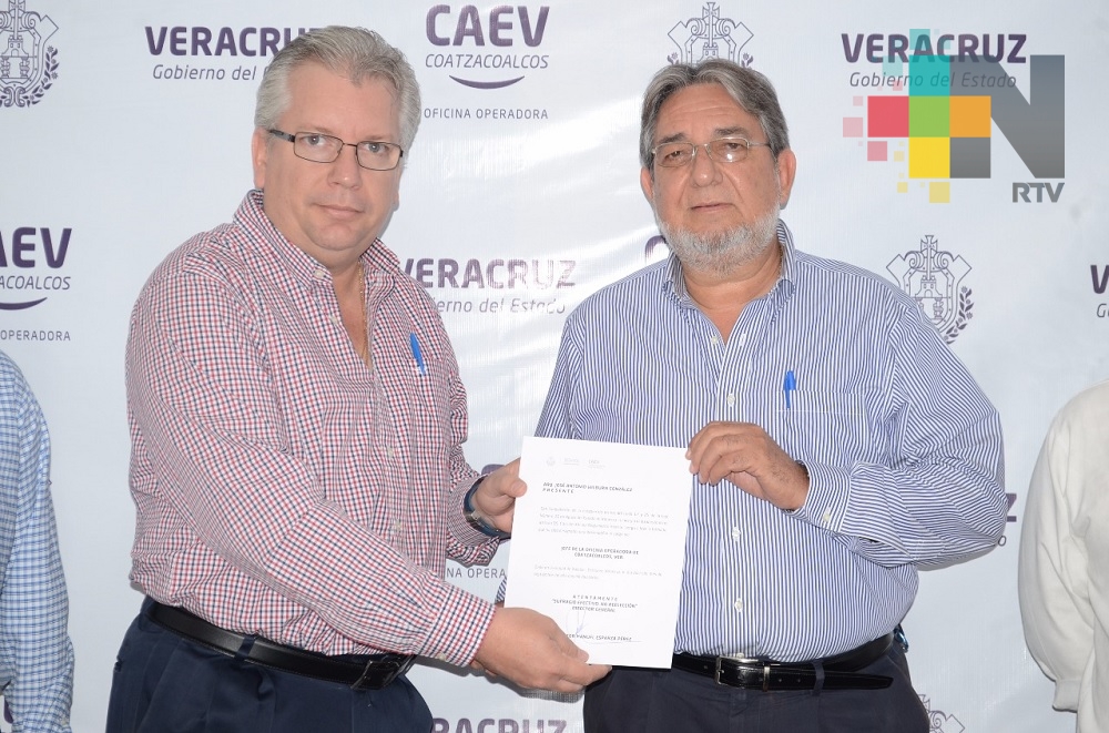 Nombran a José Antonio Wilburn director de CAEV en Coatzacoalcos