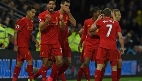 Equipo Liverpool recibe al Sevilla en regreso de la Champions League