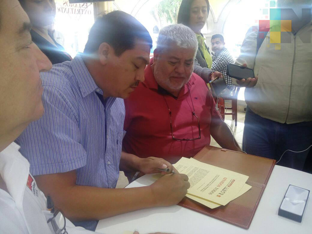 Morena y PT firman carta compromiso para ir en alianza en el próximo proceso electoral