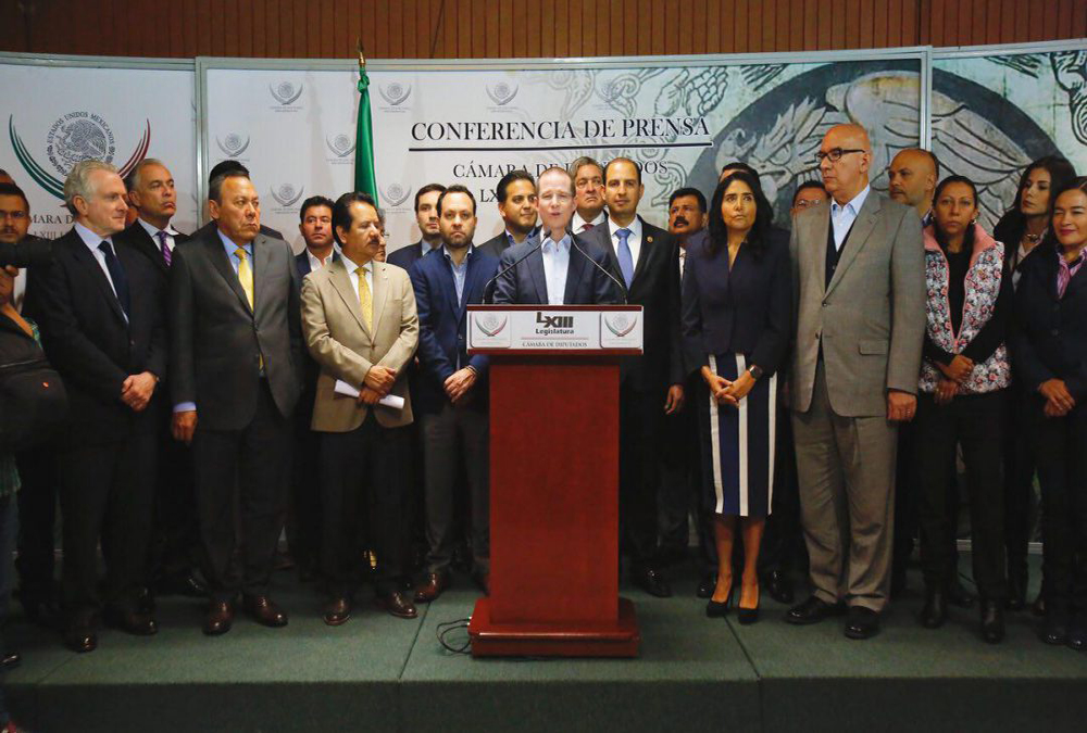 Presenta Frente Ciudadano por México agenda legislativa para el último periodo ordinario de sesiones