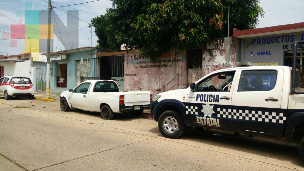 Causa temor «flamazo» en taller de hojalatería de Coatzacoalcos