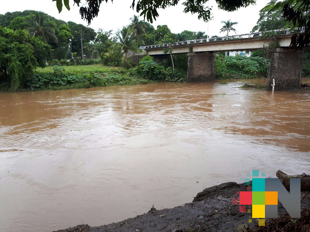 Río Jamapa mantiene estable su nivel de agua