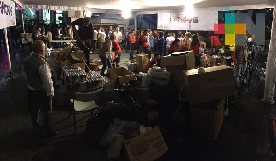 Con éxito realiza RTV acopio “Reunimos todas las voluntades”