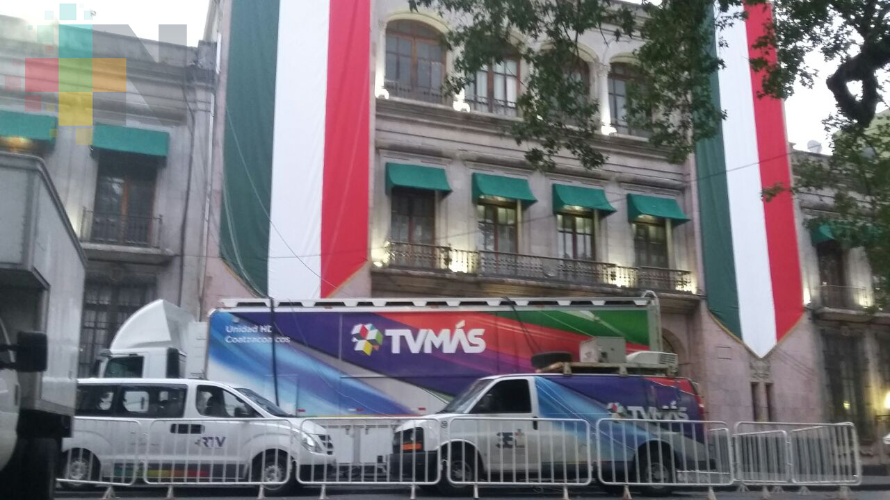 Todo listo para el Grito de Independencia en Veracruz