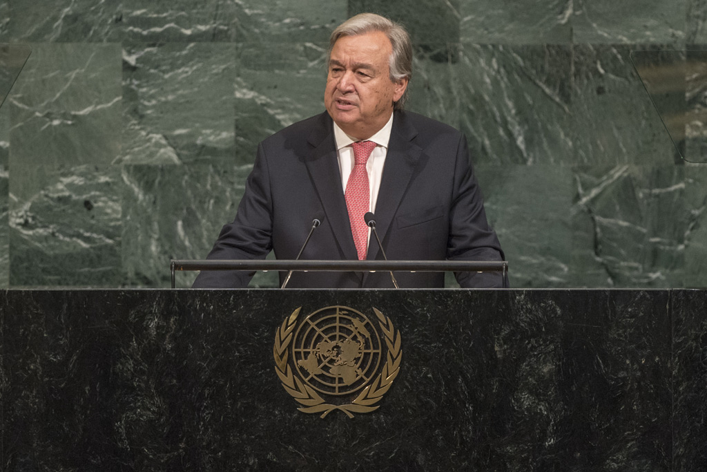 Somos un mundo en pedazos, necesitamos ser un mundo en paz: António Guterres