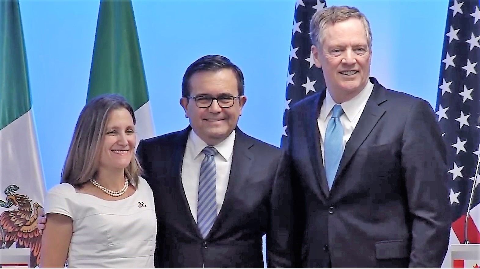 Reportan “importante progreso” al término de segunda ronda del TLCAN