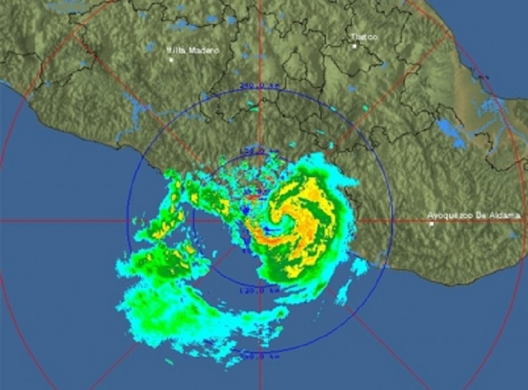 Max sigue perdiendo fuerza y se degrada a depresión tropical
