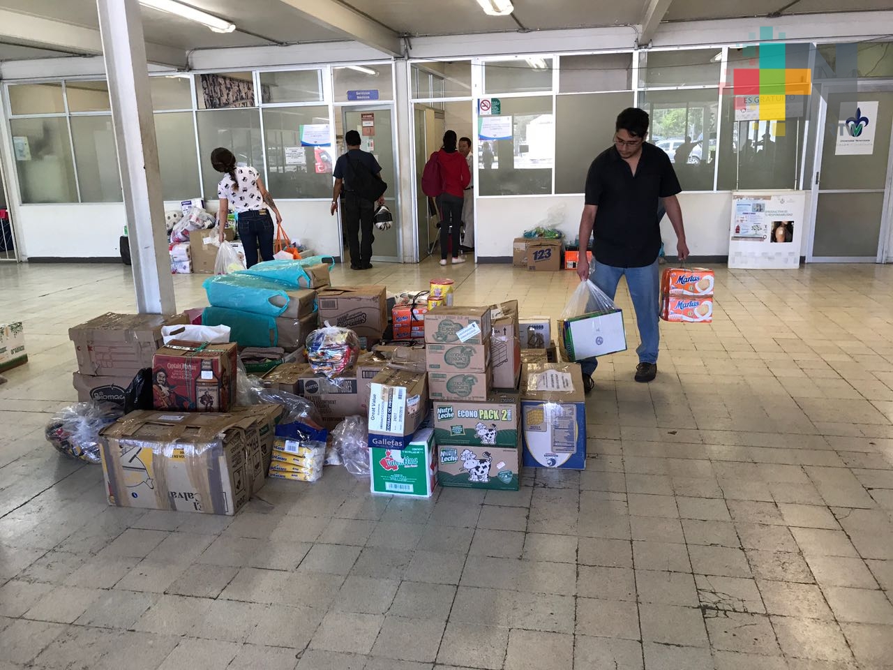 Acopio de la UV y OSX partió el día de hoy con destino a Ixtepec, Oaxaca