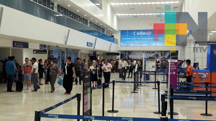 Reactiva Aeropuerto Internacional de Veracruz vuelos a la Ciudad de México