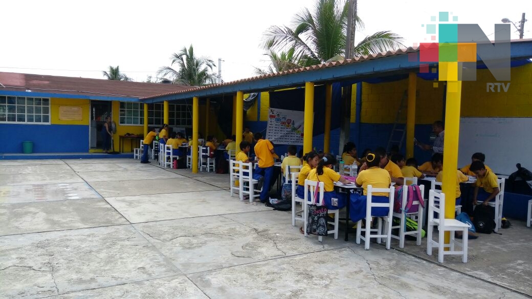 Baja la matrícula de primaria de Coatzacoalcos dañada por sismos