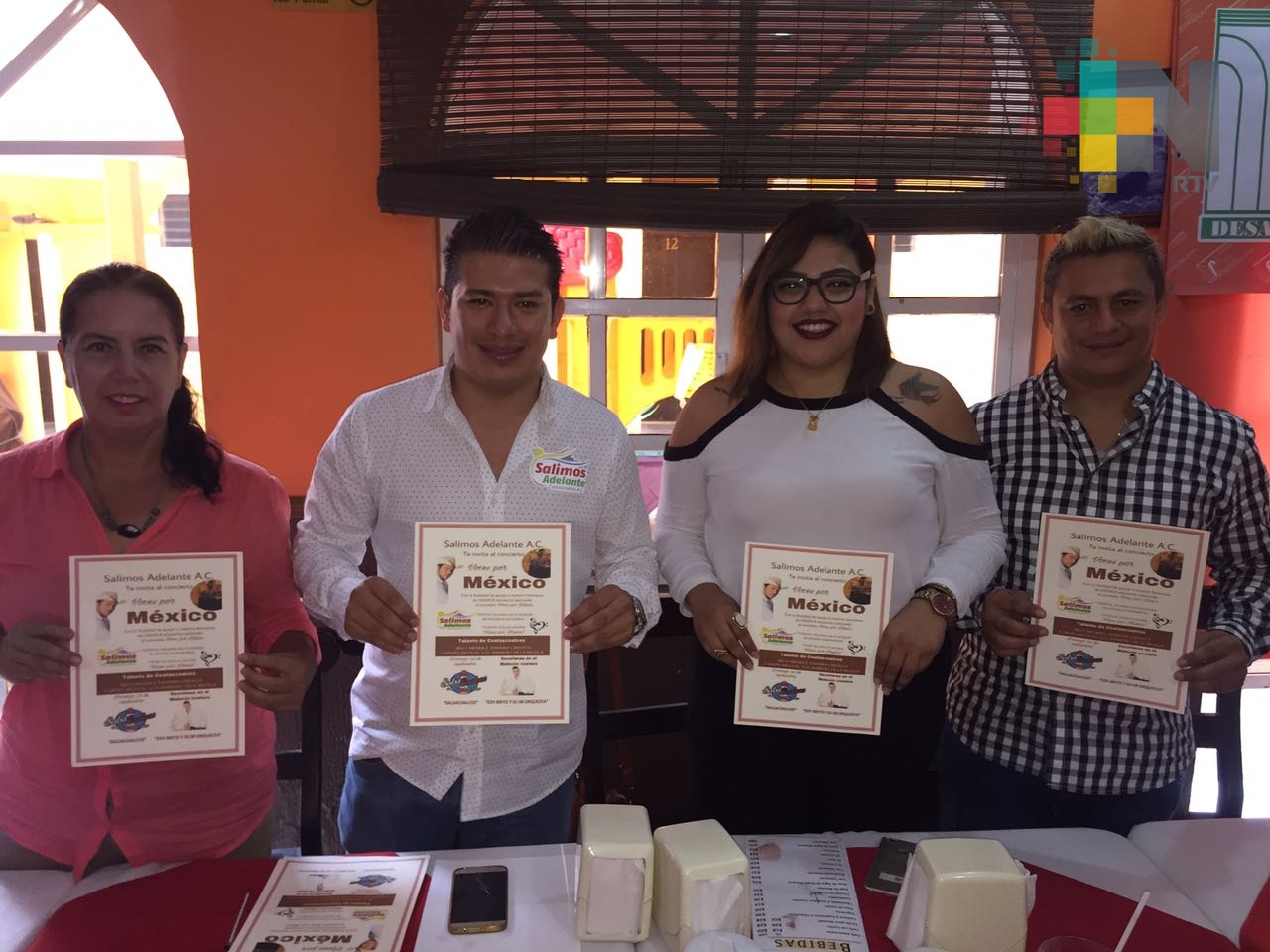 En Coatzacoalcos organizan evento “Voces por México” para apoyar a damnificados