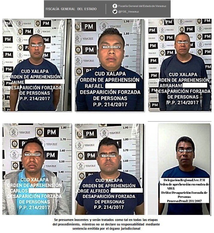 Vinculados a proceso 6 exescoltas de director de Prevención y Readaptación Social duartista, por desaparición forzada