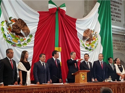 Alfredo del Mazo rinde protesta como gobernador del Estado de México