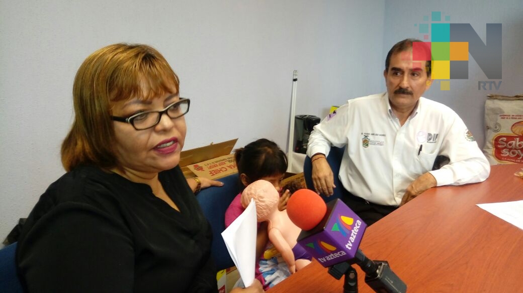 Resguarda DIF de Minatitlán a niña abandonada