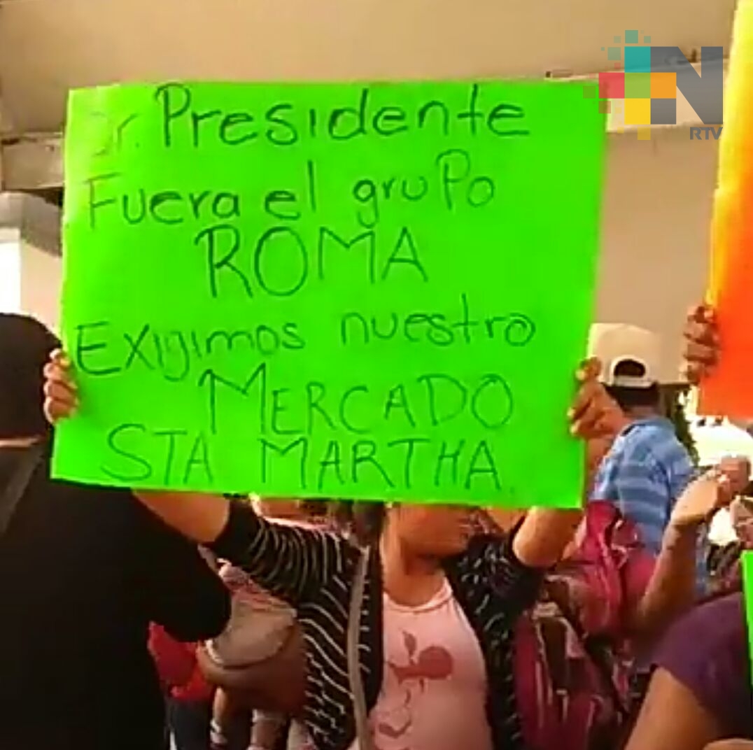 Piden instalación de mercado en colonia de Coatzacoalcos