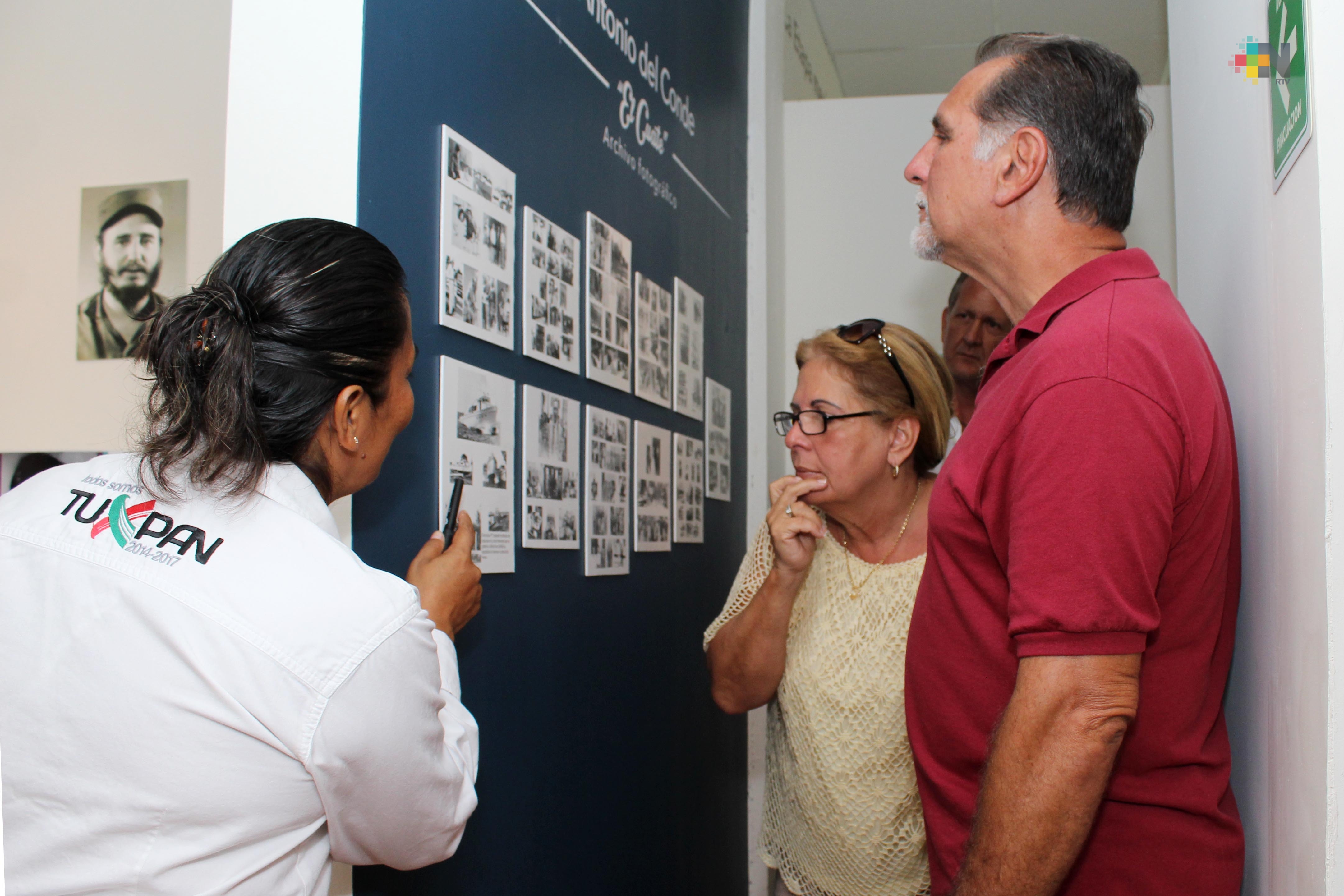 Museo México-Cuba, en Tuxpan, se posiciona más con el turismo nacional y extranjero
