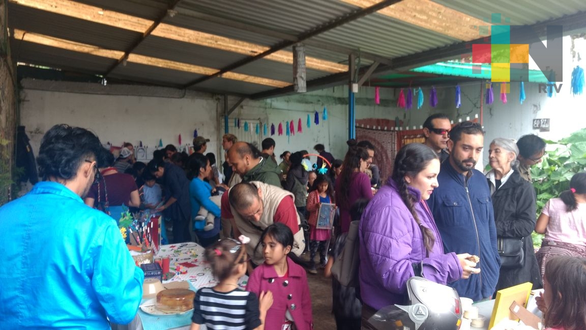 En Xalapa realizan primer Bazar de Niños Productores