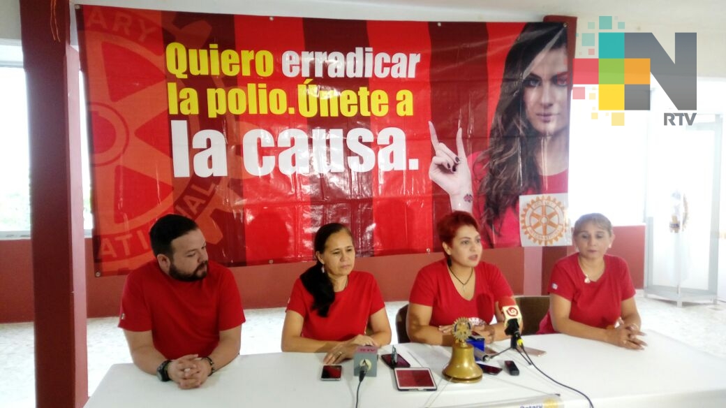 Rotarios exhortan a prevenir la Polio en Coatzacoalcos