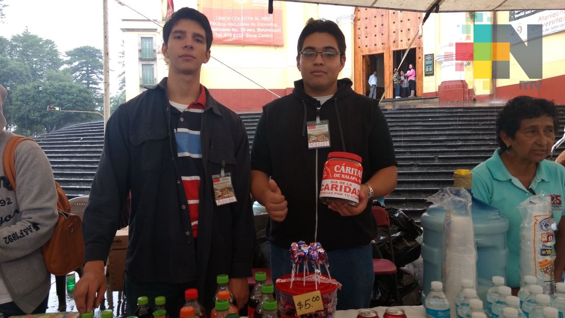 Cáritas de Xalapa confía superar cifra recolectada el año pasado