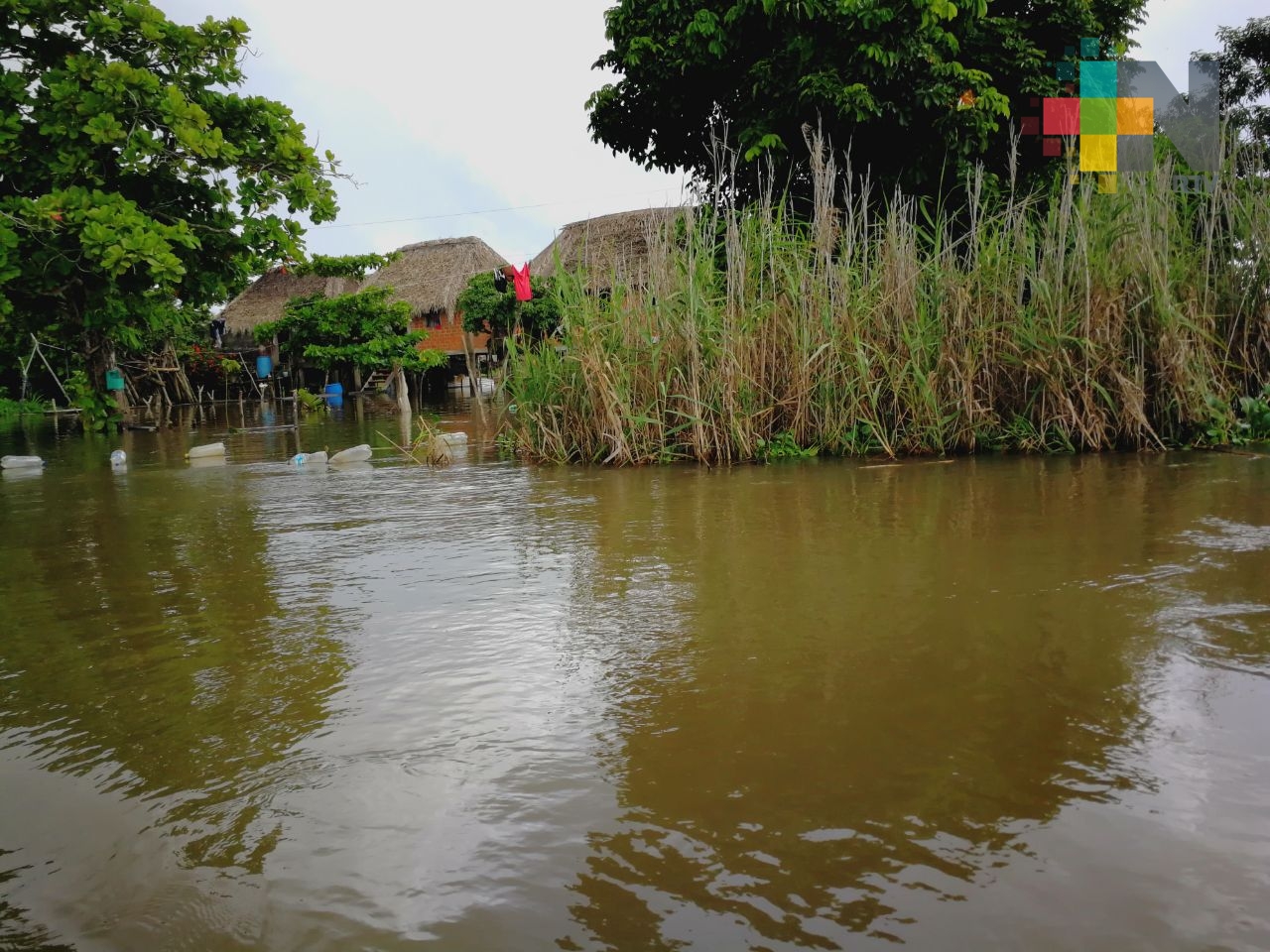 Ríos de la zona sur llegan a su escala crítica