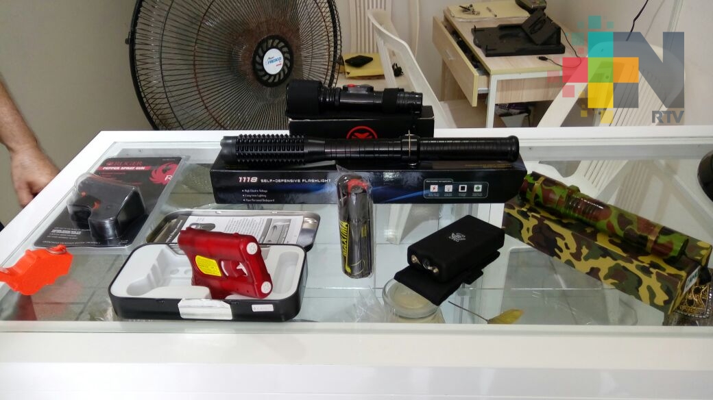 Aumenta compra de equipo de defensa personal contra inseguridad en Coatzacoalcos