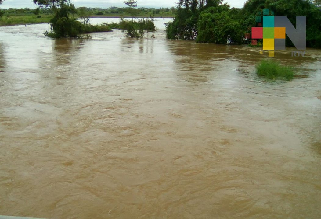 Emiten alerta preventiva para 40 comunidades del sur de Veracruz por crecida del río Coatzacoalcos