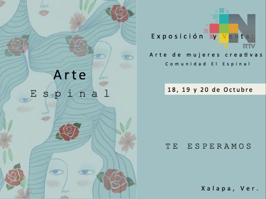 Expo venta de textiles de mujeres artesanas de El Espinal, Naolinco, en Casa del Lago