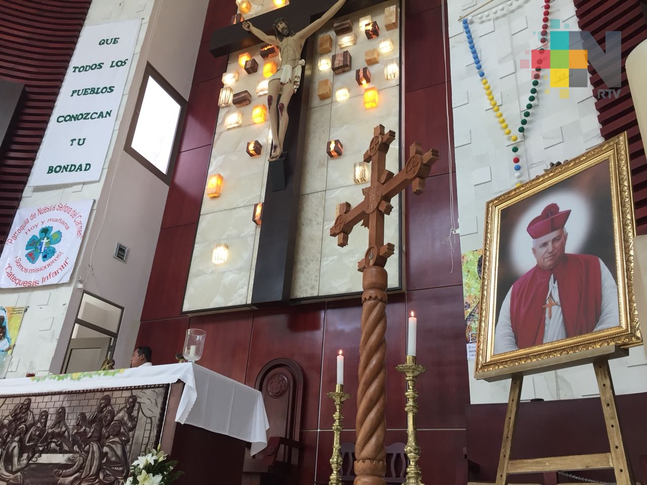 Diócesis de Coatzacoalcos recibe la Cruz Misionera